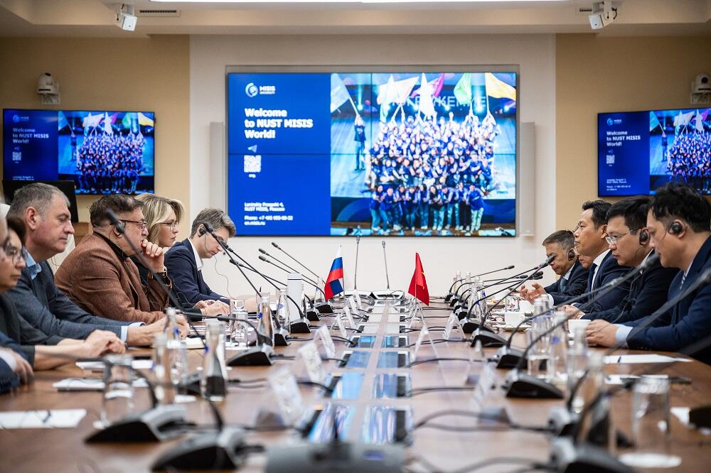 NUST MISIS and Vietnam National University Discuss Joint Science and Education Projects